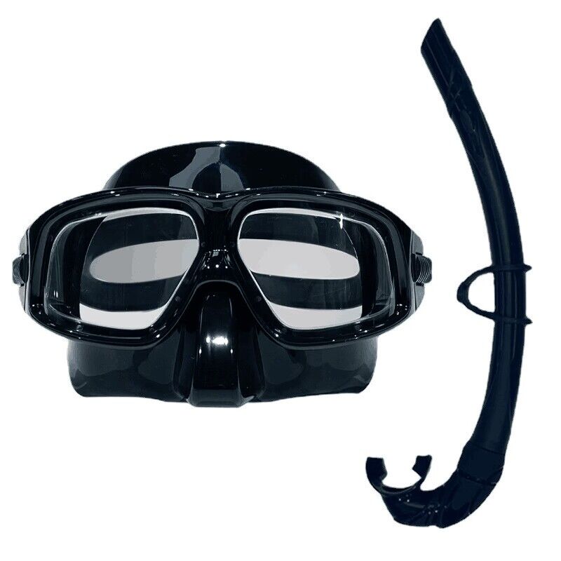Freediving Mask Set - Diving Mask Free Diving Surface Mirror