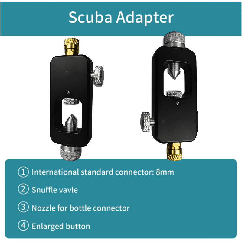 Mini 1LScuba Diving Tank Set,  - огляд і ціна Freediving Mask Set