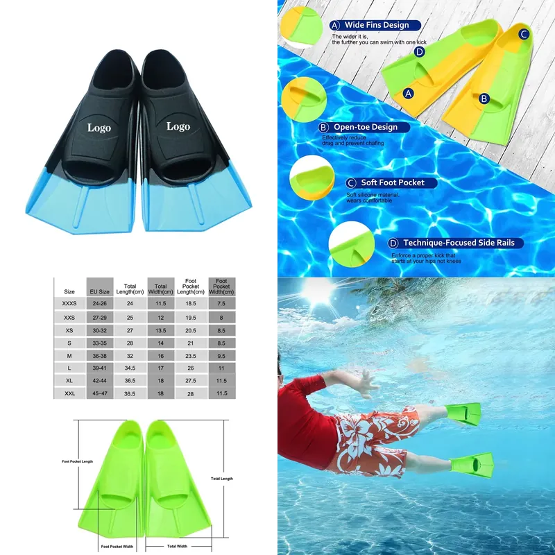 Professional Short Blade Silic - огляд і ціна Fin Diving Blade