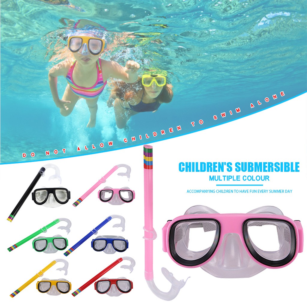 Summer Children Diving Goggle  - огляд і ціна Freediving Mask Set