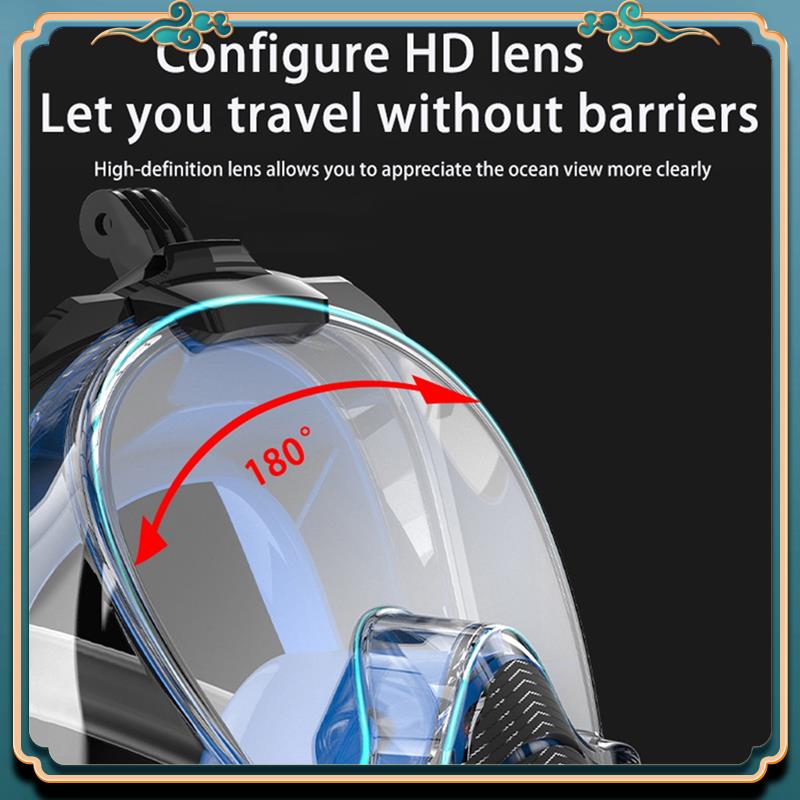 Latest Snorkeling Mask Double  - огляд і ціна Freediving Mask Set