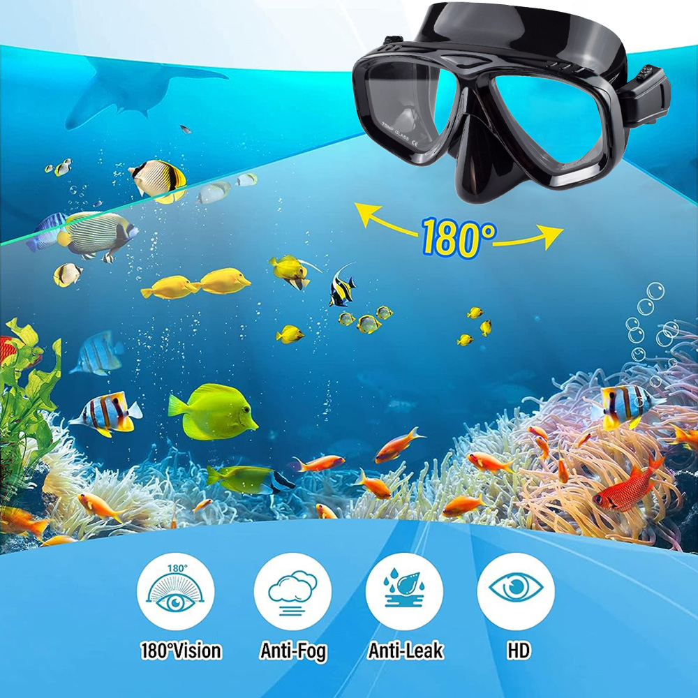 Dry Snorkel Set Diving Mask Pr - огляд і ціна Freediving Mask Set