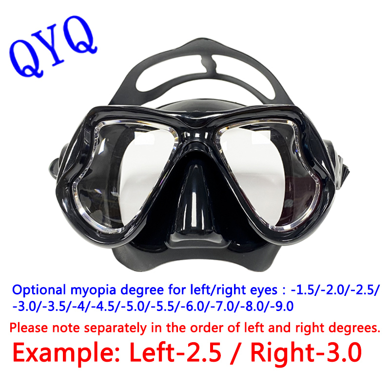 Myopia Diving Masks Snorkeling - огляд і ціна Freediving Mask Set
