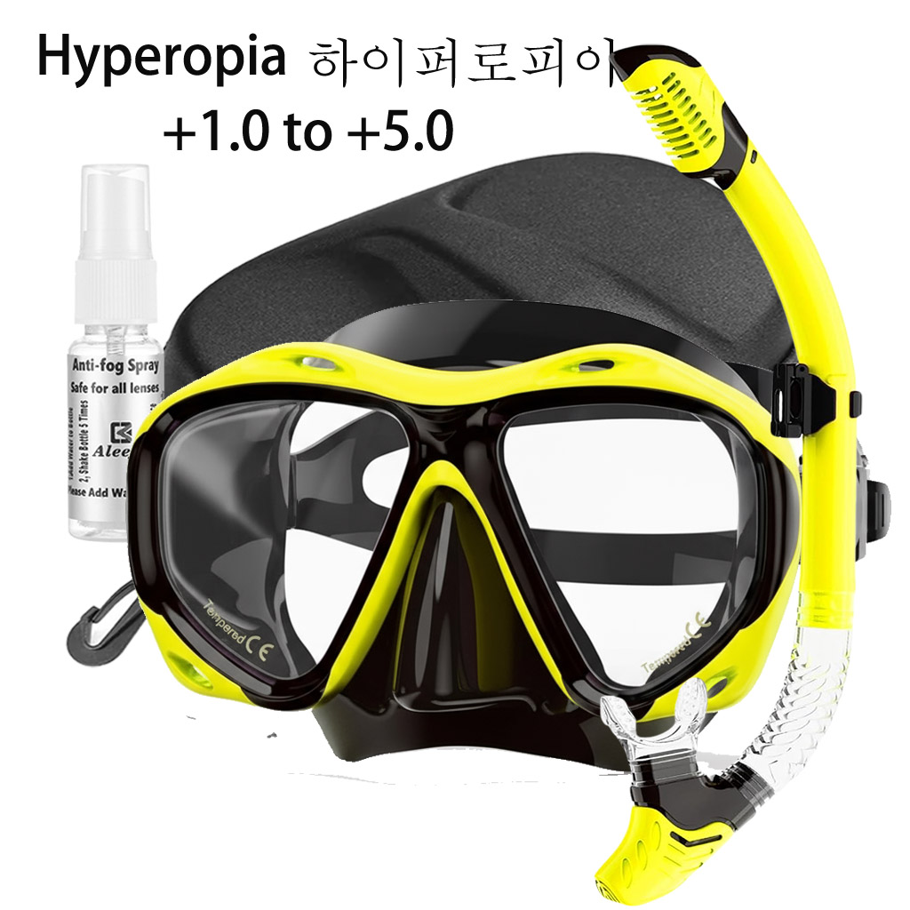 Diving Mask +1.0 to +5.0, Temp - огляд і ціна Freediving Mask Set