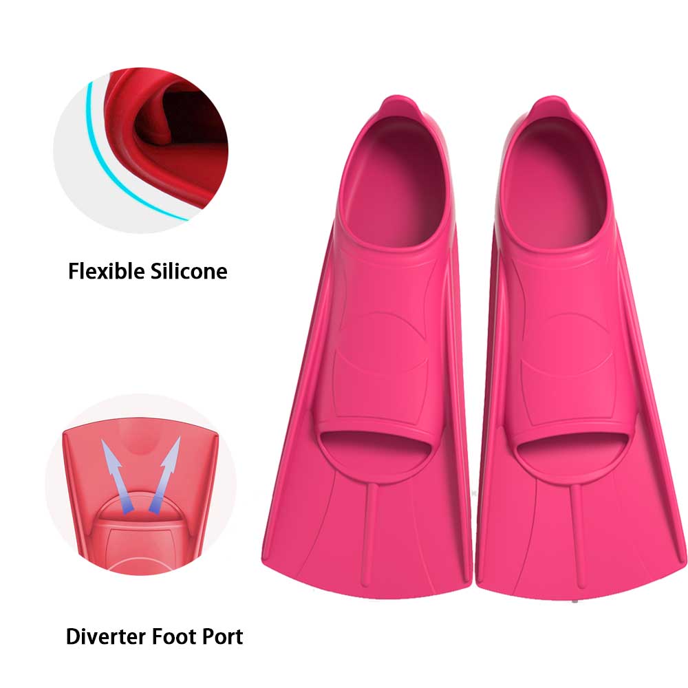 Swimming Flipper Silicone Wome - огляд і ціна Fin Diving Blade